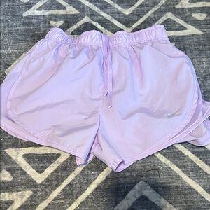 Nike Women's Light Purple Athletic Shorts